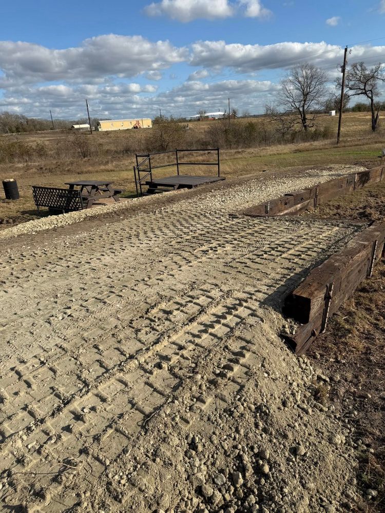 Our Leveling service ensures precise ground preparation, creating a stable foundation for any construction project. With advanced technology and skilled professionals, we deliver accurate and reliable results to enhance your property's value. for Landers Ranch Services in Anderson, TX