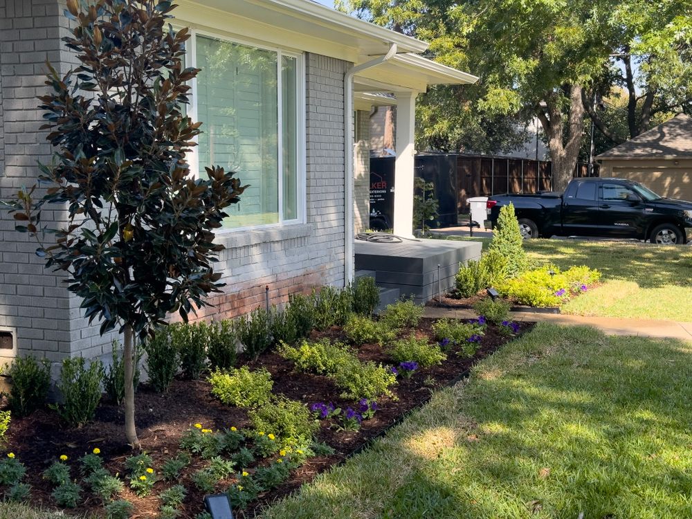 Turf & Landscaping for Walker Custom Exteriors in Dallas, TX