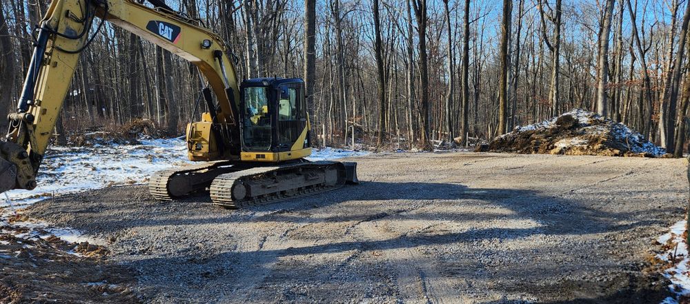 Our Site Grading service prepares your property for safe, effective drainage and construction by leveling slopes, correcting low spots, and creating a stable foundation for driveways, patios, additions, and landscaping. for Noreast Excavating in Phillipsburg, NJ