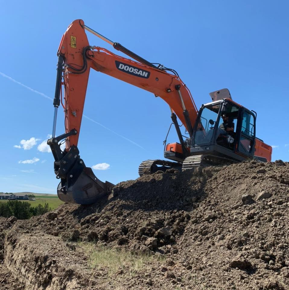 Excavating for Z & S Construction in Billings Heights, MT