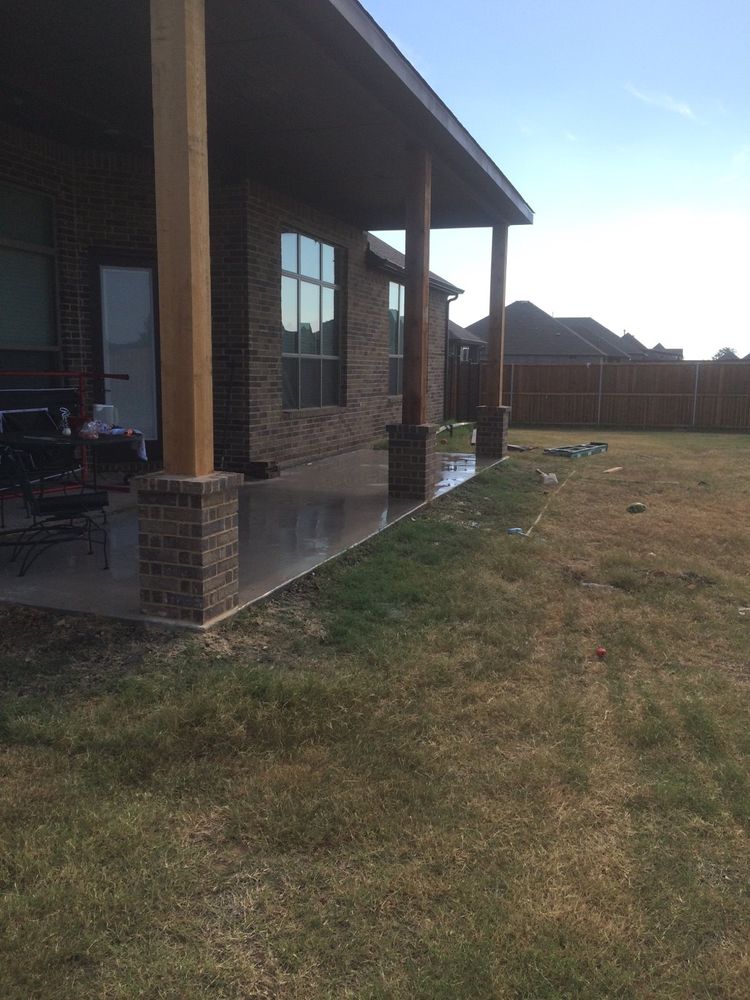 Transform your outdoor space with our expert Patio Design & Installation service. We specialize in creating durable, stylish concrete patios that enhance your home's beauty and functionality for years to come. for Texas Express Concrete in Dallas, TX