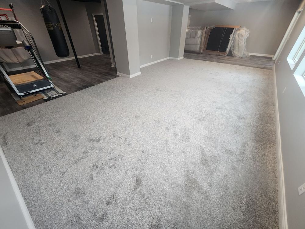 Vinyl flooring installations for Cut a Rug Flooring Installation in Lake Orion, MI