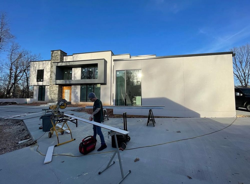 Our expert carpentry service delivers precision and craftsmanship, transforming your home with custom-built furniture, elegant cabinetry, and superior structural solutions tailored to elevate both functionality and aesthetic appeal. for "Crafted In The Mind, Carved By The Hands" in Fayetteville, AR