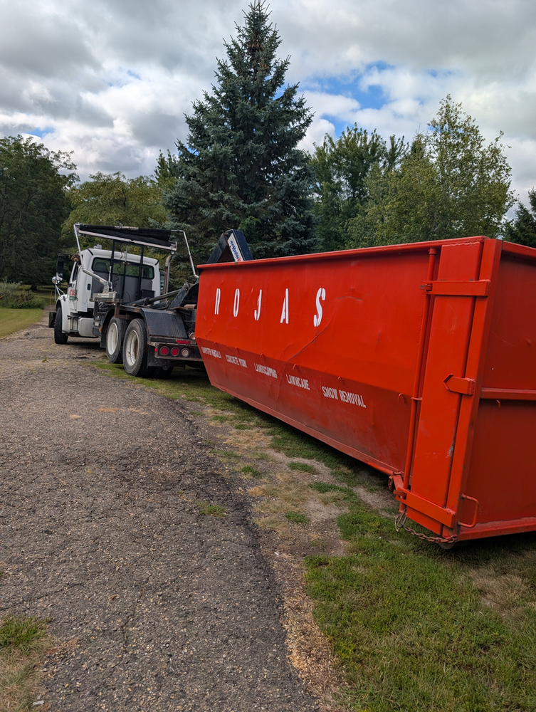 Dumpsters for Rojas Services in Northfield, MN