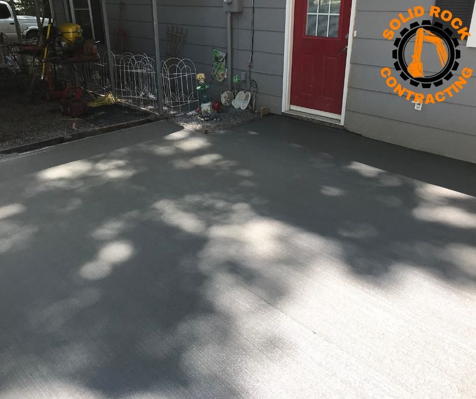 Patio Installation for Solid Rock Contracting LLC in Rock Hill, South Carolina