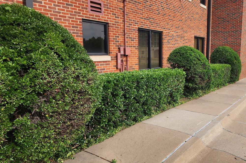 Our expert team offers professional shrub trimming services to ensure your landscaping remains healthy and well-maintained, enhancing the overall beauty and curb appeal of your home. Contact us today! for Mason's Landscaping in Stillwater, OK