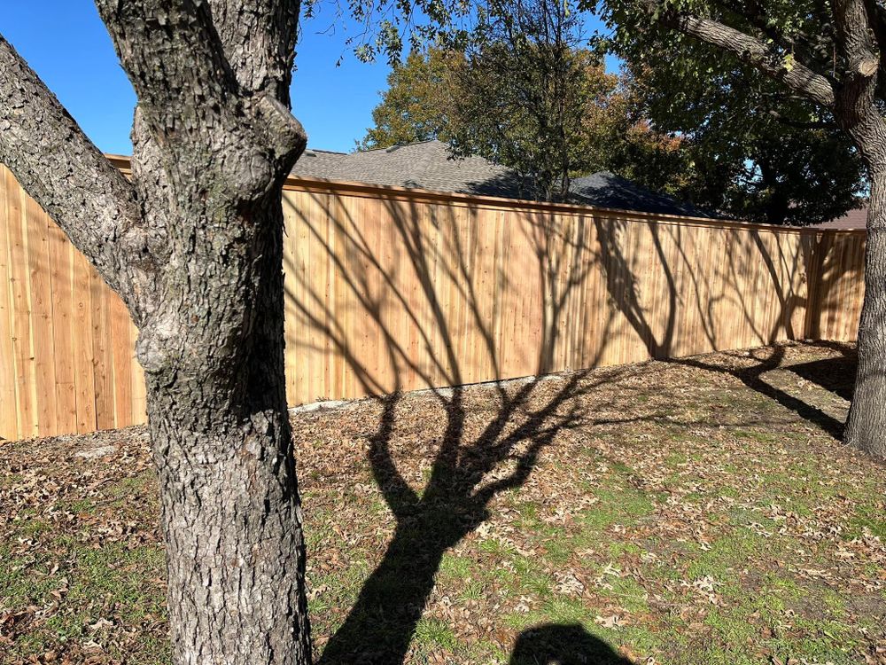Fence Installation for JSL Woodworks and Contracting in Midlothian, TX