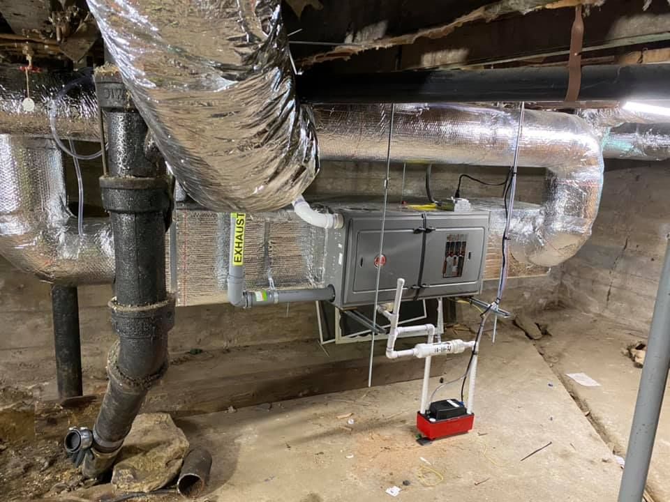 Installation of HVAC Systems for Charlotte Mechanical in Haverhill, MA