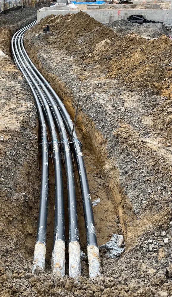 Our utility excavation service safely locates, installs, and repairs underground water, sewer, gas, and electrical lines with precision equipment and experienced crews to protect your property and keep essential services running. for 9 Oaks Tree Service and Excavation in Drakes Branch, VA