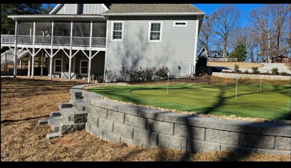 Hardscaping for D&D Unlimited Landscaping in Hartwell, GA