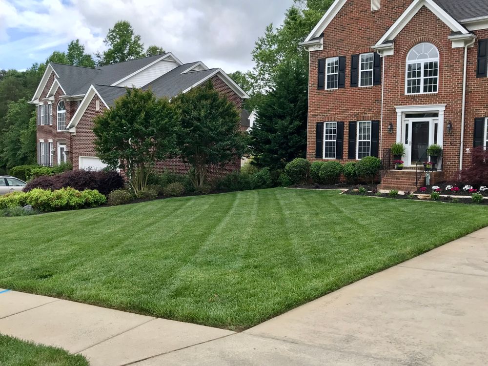 Our Residential Full Service Maintenance programs ensures your landscape thrives year-round, offering personalized care like mowing, pruning, fertilizing, and regular visits to keep your property vibrant and well-maintained without hassle. for Malboeuf Landscaping, Inc in Kernersville, NC