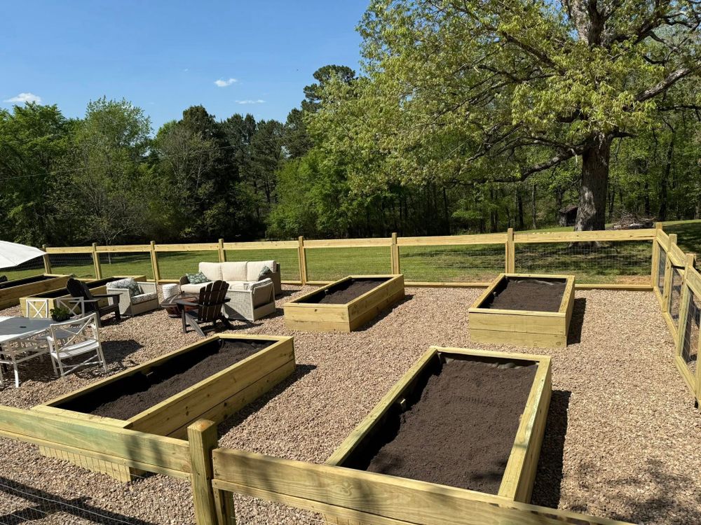 Our Outdoor Projects service transforms yards into beautiful, functional spaces with patios, decks, pergolas, walkways, and landscape features—expertly built to enhance curb appeal, comfort, value, and everyday outdoor living. for Felts Solutions in Little Rock,  AR