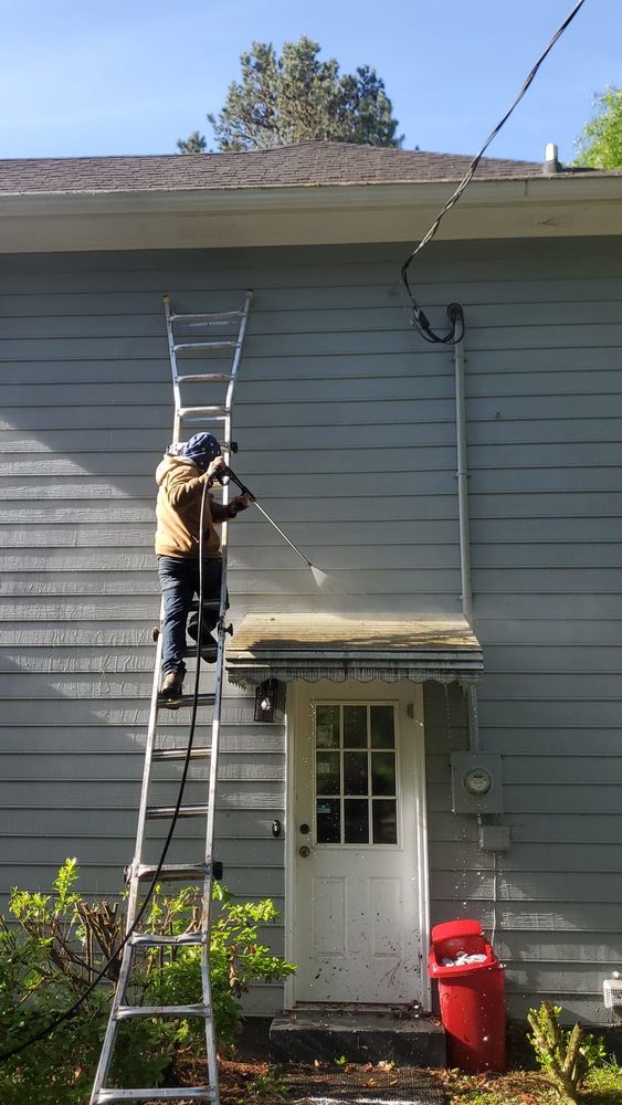 Revitalize your home's exterior with our pressure washing services. We'll remove dirt, grime, mold, mildew, and other debris to enhance the curb appeal of your property. for A&A MultiScapes and Tree Service in Dallas,  GA