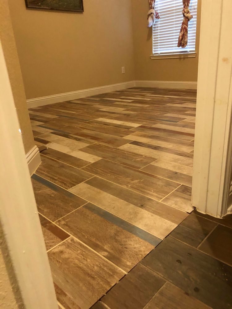 Tile/bathroom remodel  for Rytren Concrete in Pearland, TX