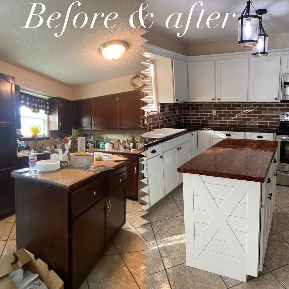 Our Kitchen Renovation service offers homeowners the opportunity to redesign and upgrade their kitchen space with customized features, modern appliances, and high-quality materials for a more functional and visually appealing area. for De Leon Carpentry & Renovation  in Leakey, TX