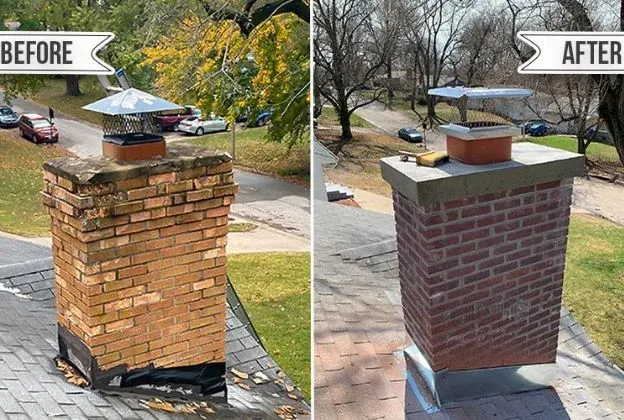 Our Chimney Repair and Rebuild service addresses issues such as concrete crack repairs on chimneys, ensuring structural integrity and enhancing the overall appearance of your home. Trust our expertise for lasting solutions. for Celtics Roofing & Masonry Corp in Boston,, MA