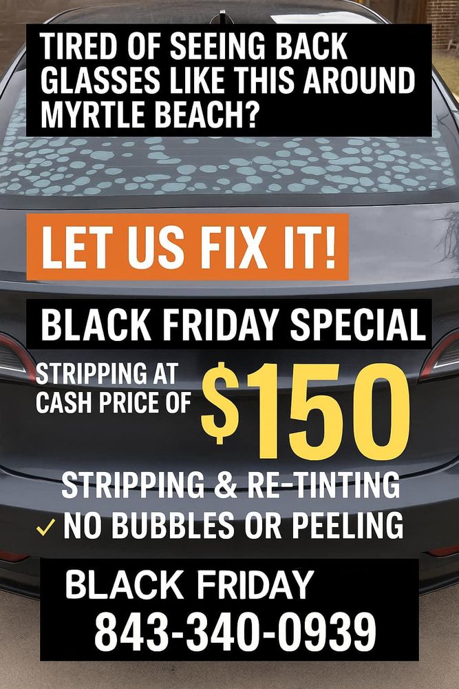 All Photos for Apex Windshield Repair & Window Tinting Myrtle Beach in Myrtle Beach, SC