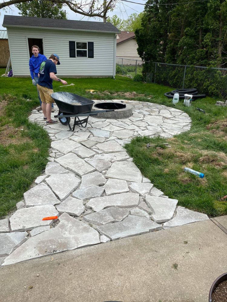 Mowing for Ashton Landscaping Co. in Springfield, Illinois