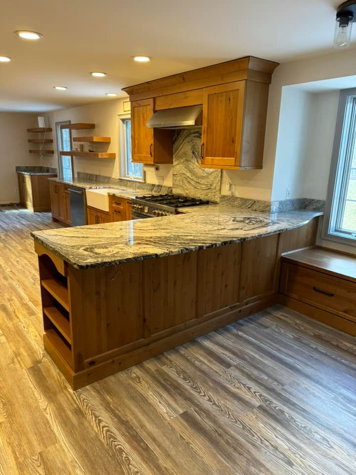 Transform your kitchen into a modern, functional space with our expert renovation services. We offer customized designs, quality craftsmanship, and seamless execution to revitalize your home's heart. for Property Perfect LLC in Goffstown, NH
