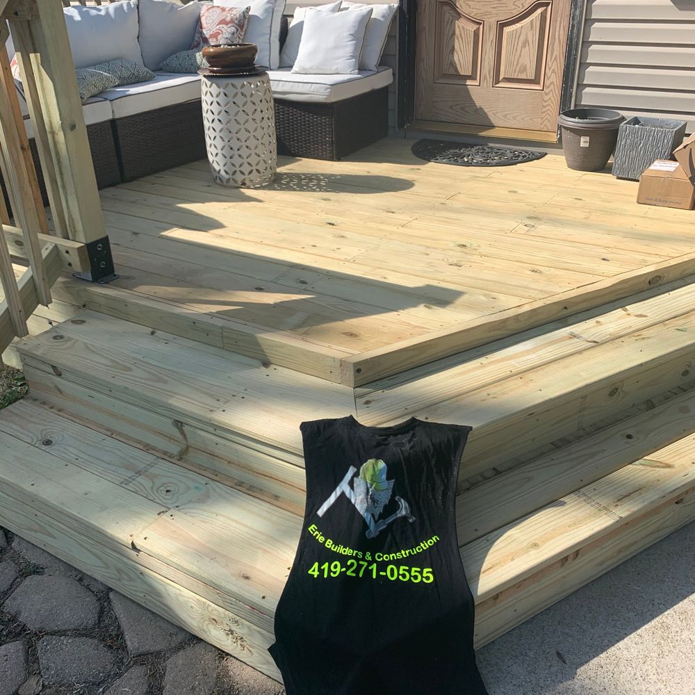 Deck for Erie Builders & Construction in Sandusky, OH