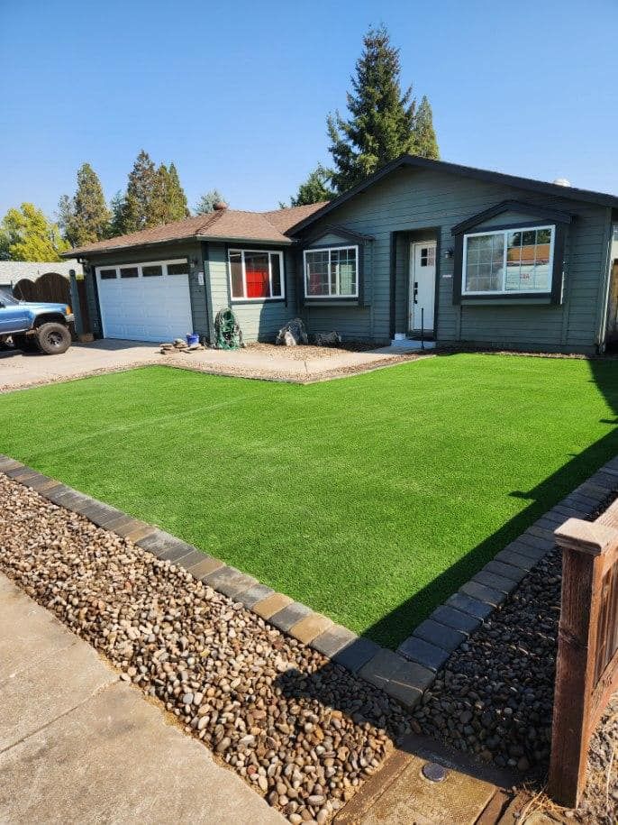 Enhance your outdoor living space with our comprehensive Deck and Patio Installation service. From designing to mulch delivery and installation, we turn your backyard into a beautiful oasis for relaxation. for Bernal's Lawn Care/Tree Service in Klamath Falls,  OR