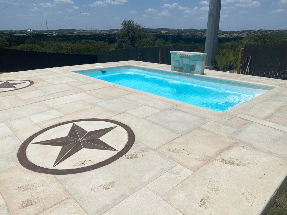 Enhance your pool's appearance and durability with our overlaying service, offering a fresh look and improved structural strength. Transform your existing surface into a modern, slip-resistant masterpiece in no time. for UBER FORCE in San Antonio, TX