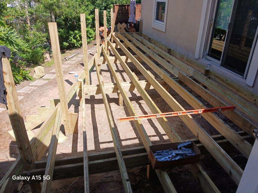 Decking for K & A Landscaping, Inc. in Jacksonville, FL