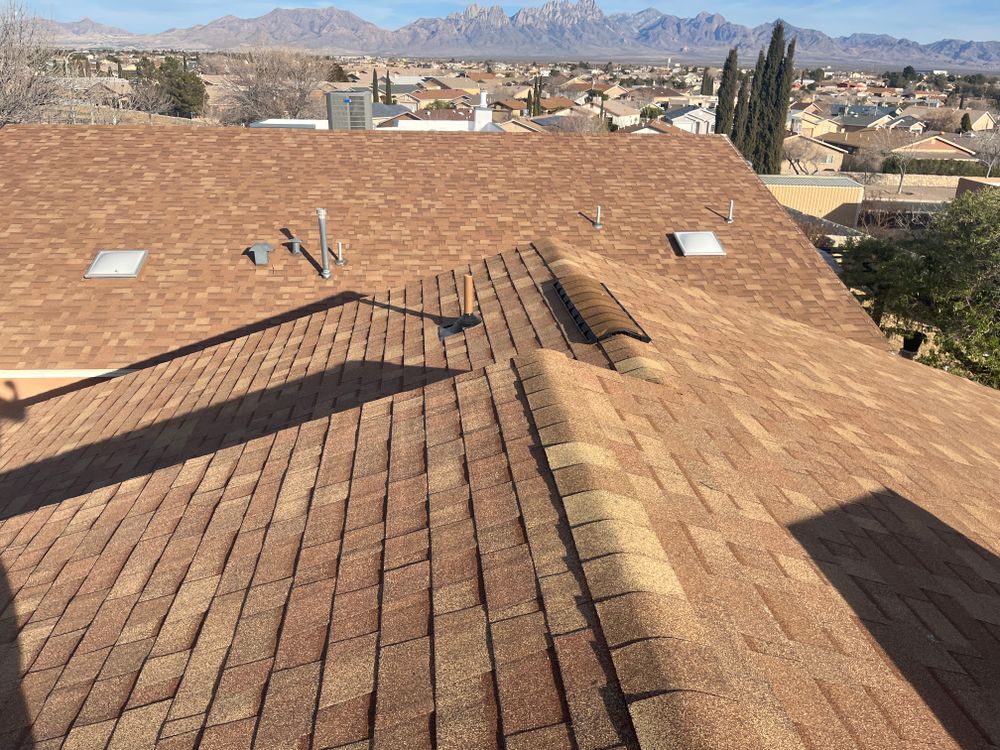 Shingled Roofs for Organ Mountain Roofing & Construction in Las Cruces, NM