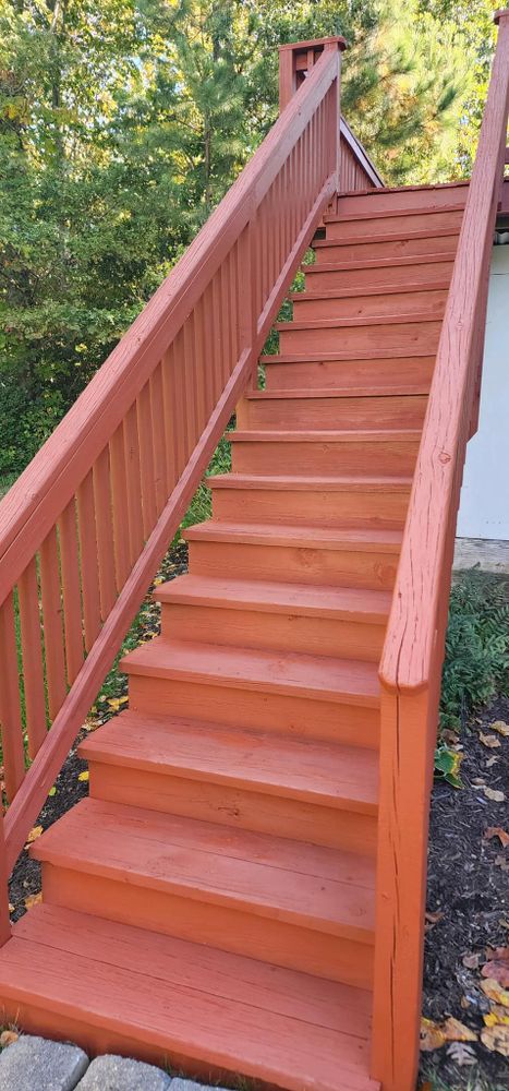 Revitalize your home's exterior with our professional Deck Staining service. Enhance the beauty and protection of your deck with expert application, long-lasting results, and high-quality finishes. for A+ Painting in Richmond, VA