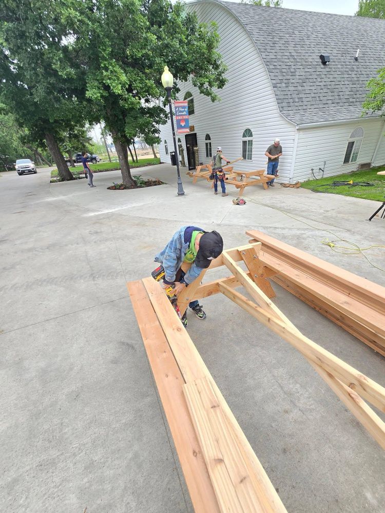 Exterior Renovations for Dittbrenner Woodworking in Stanley, ND