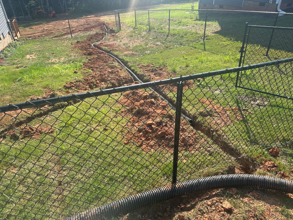 Drainage for Rescue Grading & Landscaping in Marietta, SC