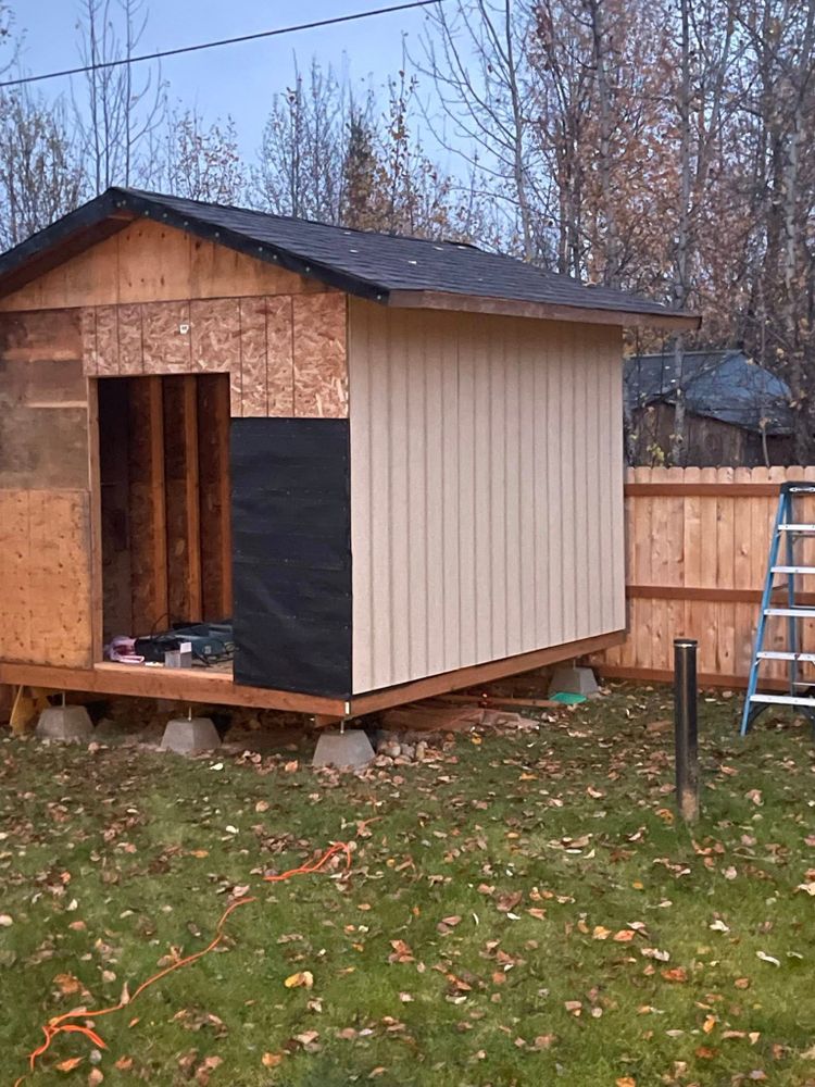 Our carpentry services help homeowners improve, repair, and customize woodwork throughout the home, from doors and trim to shelving and framing, with dependable craftsmanship tailored to your style. for Green Mountain Home Services in Wasilla, AK