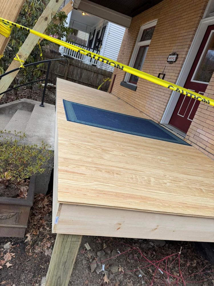 Decks for Jbk Contracting in McKees Rocks, PA