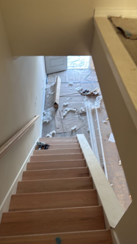 Wood Stair installations  for Emmanuel Trim in Bradenton, FL