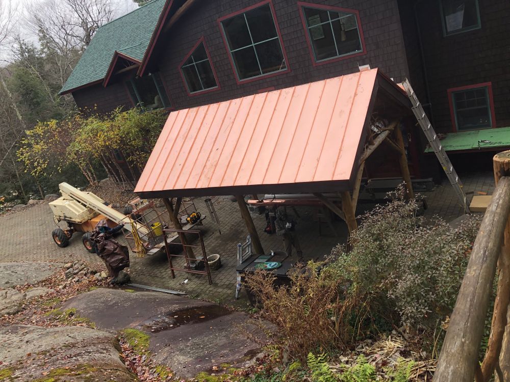 Exterior Renovations for Schweizer Construction in Lake Clear, NY