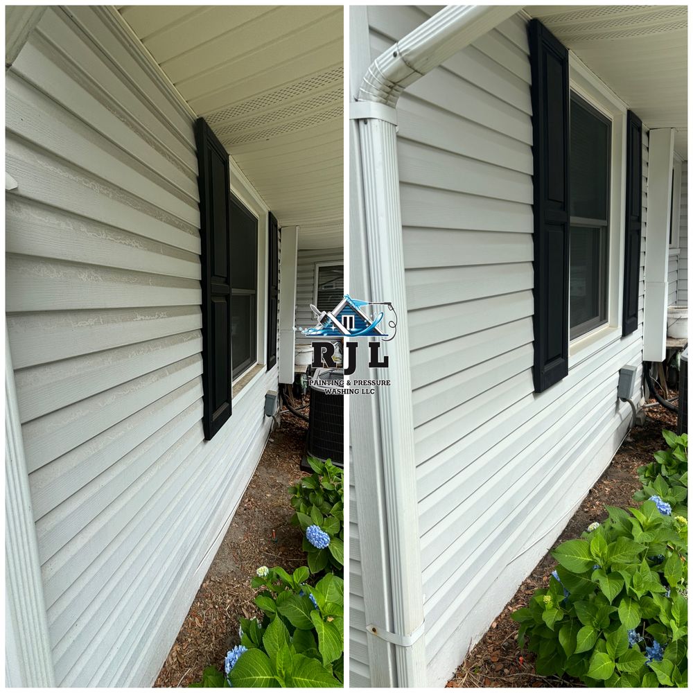 House/concrete cleaning for RJL Painting & Pressure Washing LLC in Charleston, SC