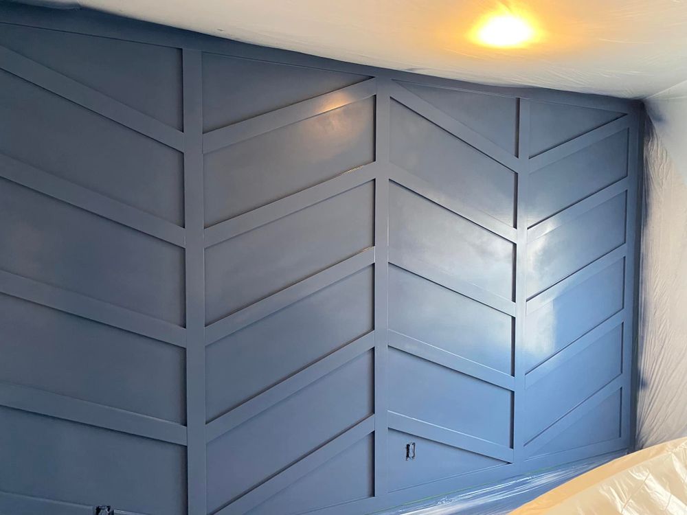 Interior Painting for Custom Wallcoverings in Stafford, Virginia
