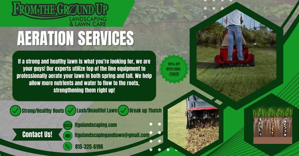 Mowing for From the Ground Up Landscaping & Lawncare in New Lenox, IL
