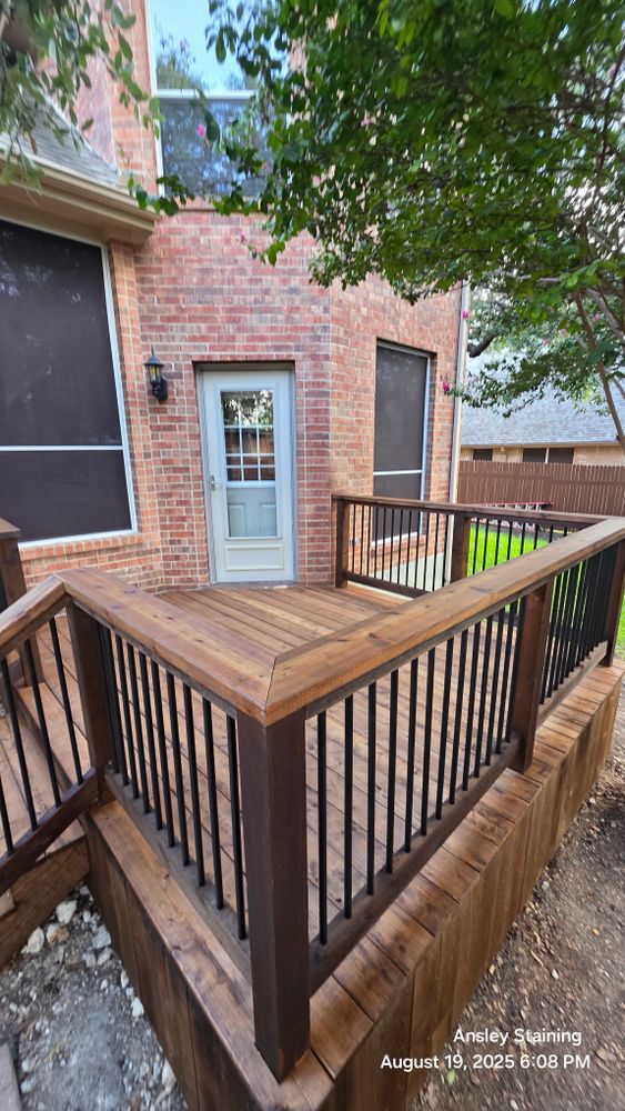 All Photos for Ansley Staining and Exterior Works in New Braunfels, TX