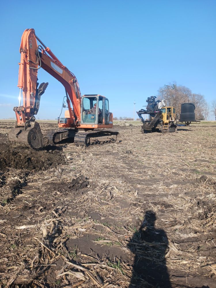 GPS pattern tiling and mapping for GBA Earthmoving in Keota, IA