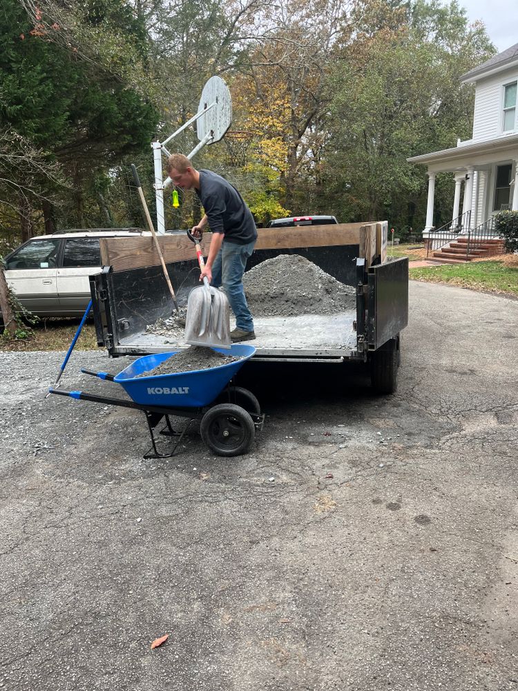 Rock Install for Dream Cuts Landscaping and Lawn Care LLC in Gastonia, NC