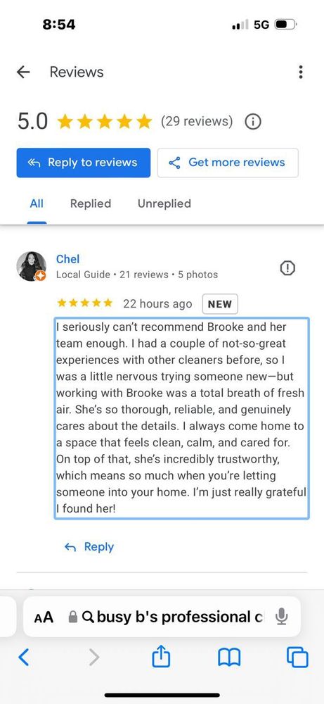 All Photos for Busy B's Professional Cleaning in Birch Run, MI