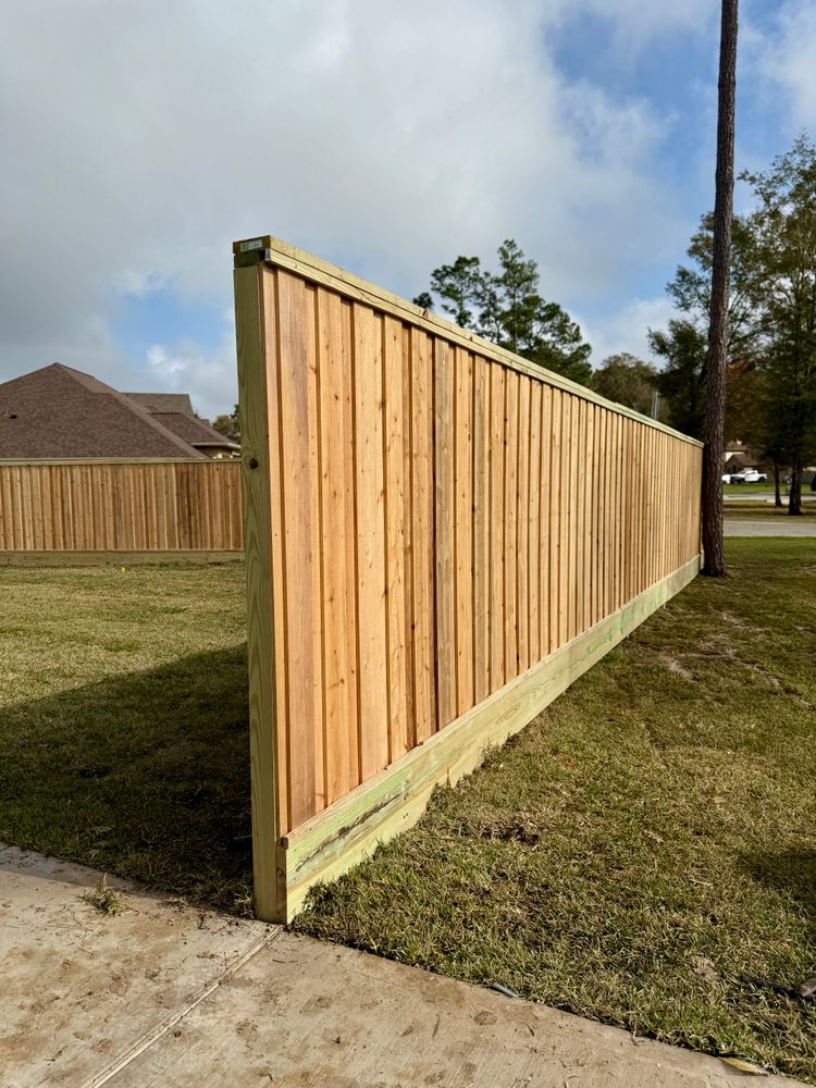 Fence for Silver Mines Landscape & Construction, LLC. in Houston, TX