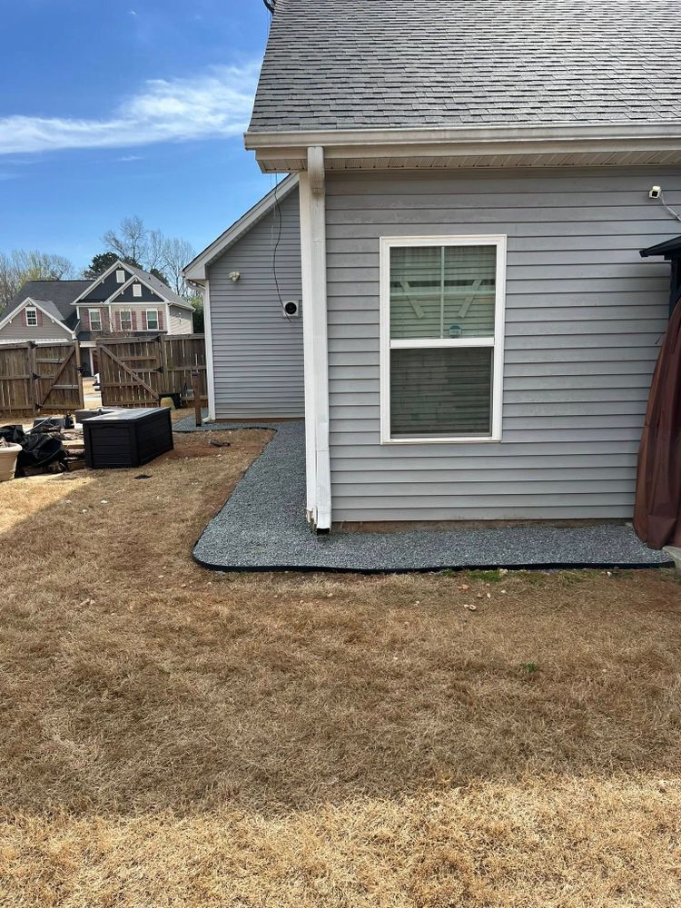 Our Gravel Delivery service ensures prompt, reliable delivery of high-quality gravel, tailored to your landscaping needs. Enhance your outdoor space with our convenient solutions for pathways, driveways, and garden decoration. for Foothills Landscape Solutions LLC in Inman, SC
