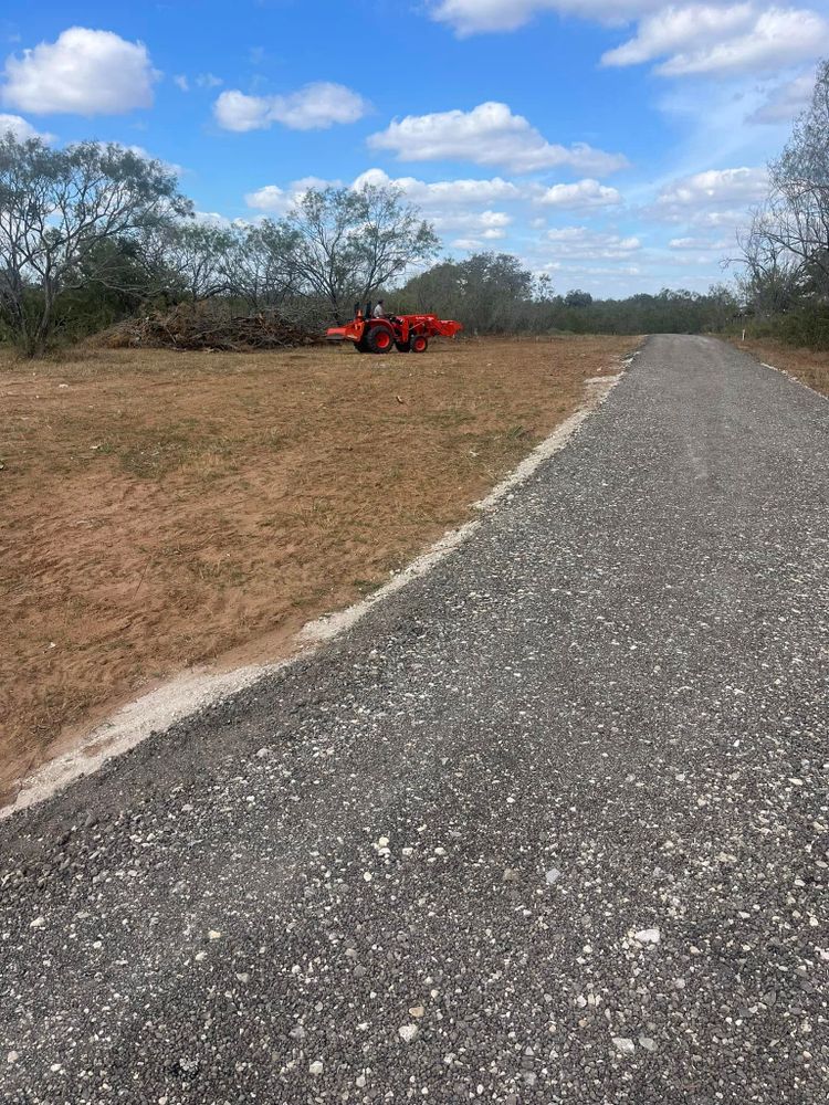 Our expert land clearing service efficiently removes unwanted vegetation and debris, creating a clean slate for your project. Perfect for homeowners searching "landscaping near me" to transform their outdoor space. for Williams & Sons Solutions in Floresville, TX