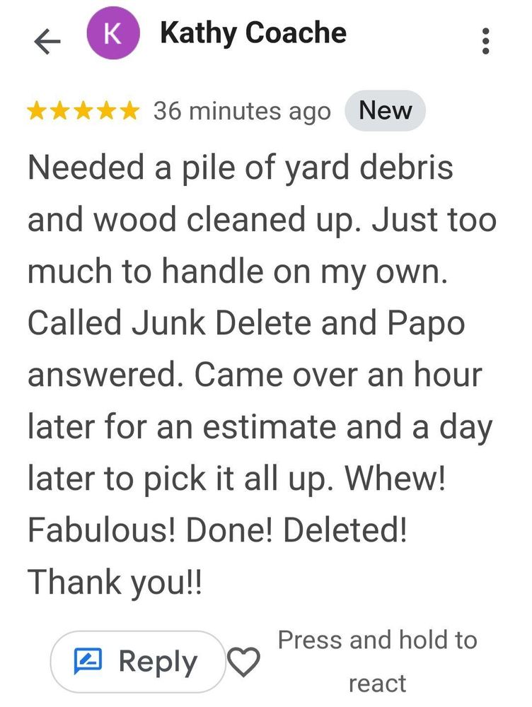 All Photos for Junk Delete Junk Removal & Demolition LLC in Southwick, MA