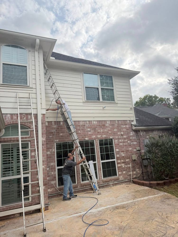 Enhance your home's curb appeal and energy efficiency with our professional siding services. We offer durable, high-quality materials expertly installed by skilled craftsmen to protect and beautify your property. for Alpha Contracting Services in Katy, TX