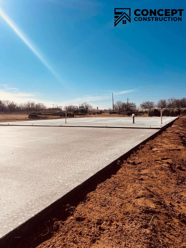 Concrete for Concept Construction in Vernon, TX