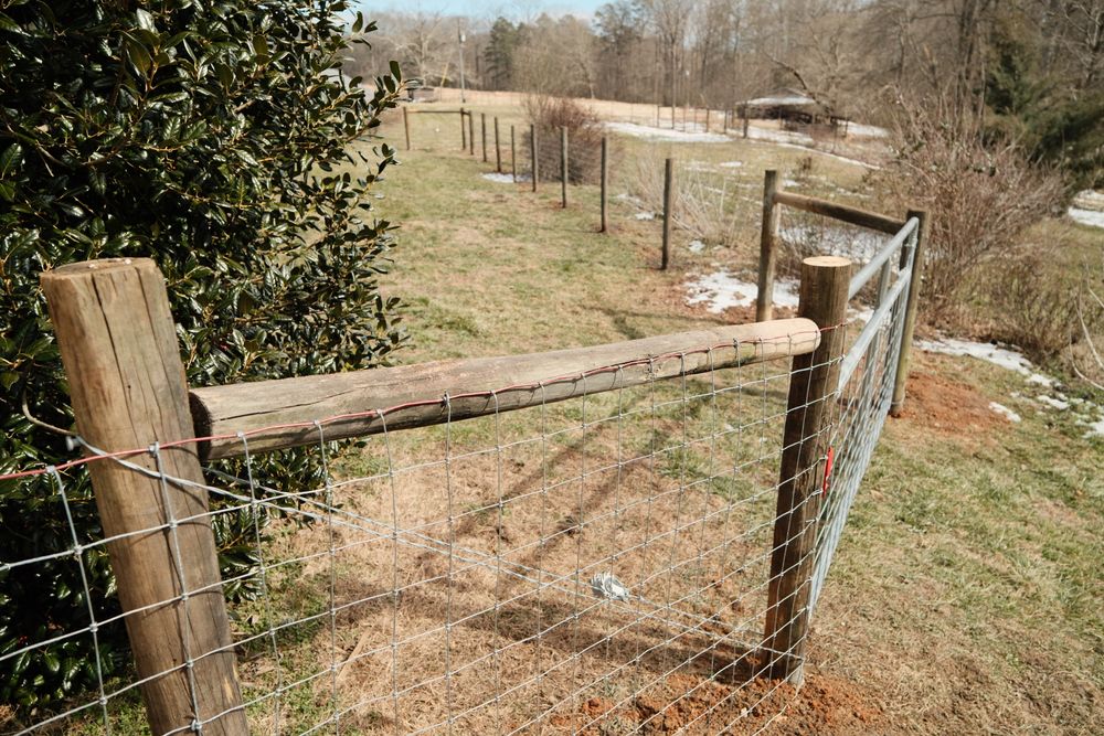 Enhance your property's safety and charm with our comprehensive Farm Fences service. We specialize in installation, maintenance, and expert fence repair to ensure lasting durability for all types of agricultural settings. for Alpine Fence in Dahlonega, GA