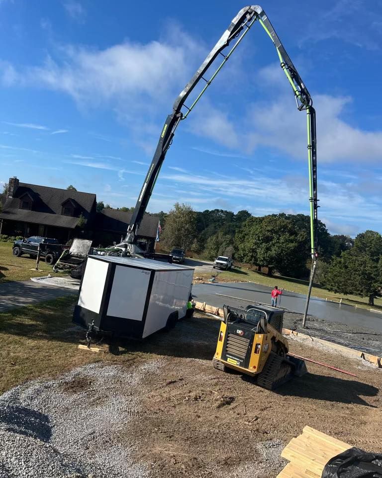 New Boom Pump for Williams Concrete Pumping in Knoxville, Tennessee